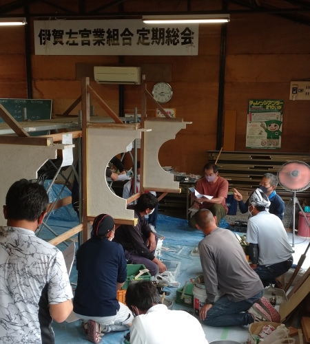 写真：訓練